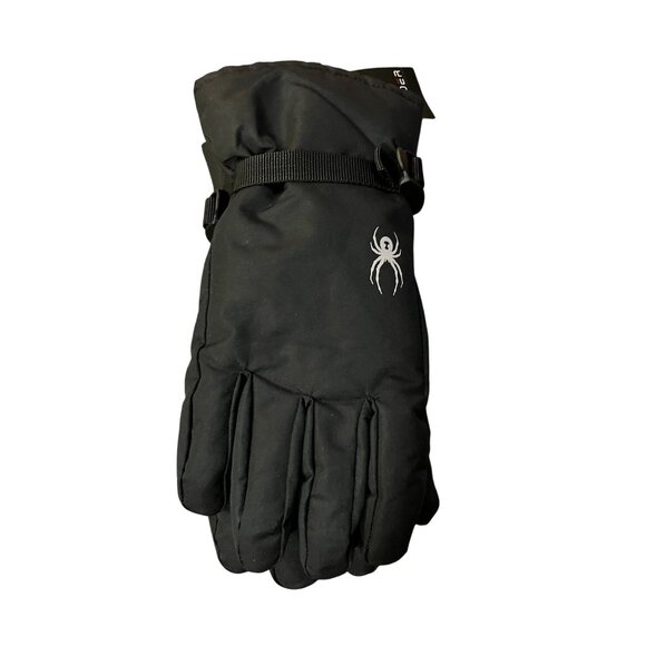 Spyder Winter Speed Insulated Gloves Womens L/XL Black NEW Ski Snowboard - Picture 1 of 12